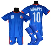 Piłka nożna - Strój piłkarski dla dzieci MBAPPE Francja - komplet sportowy + gratis - miniaturka - grafika 1