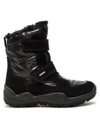 Buty dla dziewczynek - Primigi Śniegowce 6882511 S GORE-TEX Czarny - miniaturka - grafika 1