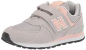 Buty dla dziewczynek - New Balance, Trampki, Buty sportowe, Beżowy, 31 EU, Beżowy, 31 EU - miniaturka - grafika 1