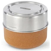 Pojemniki kuchenne - Black+Blum Lunch bowl szklany M migdałowy - miniaturka - grafika 1