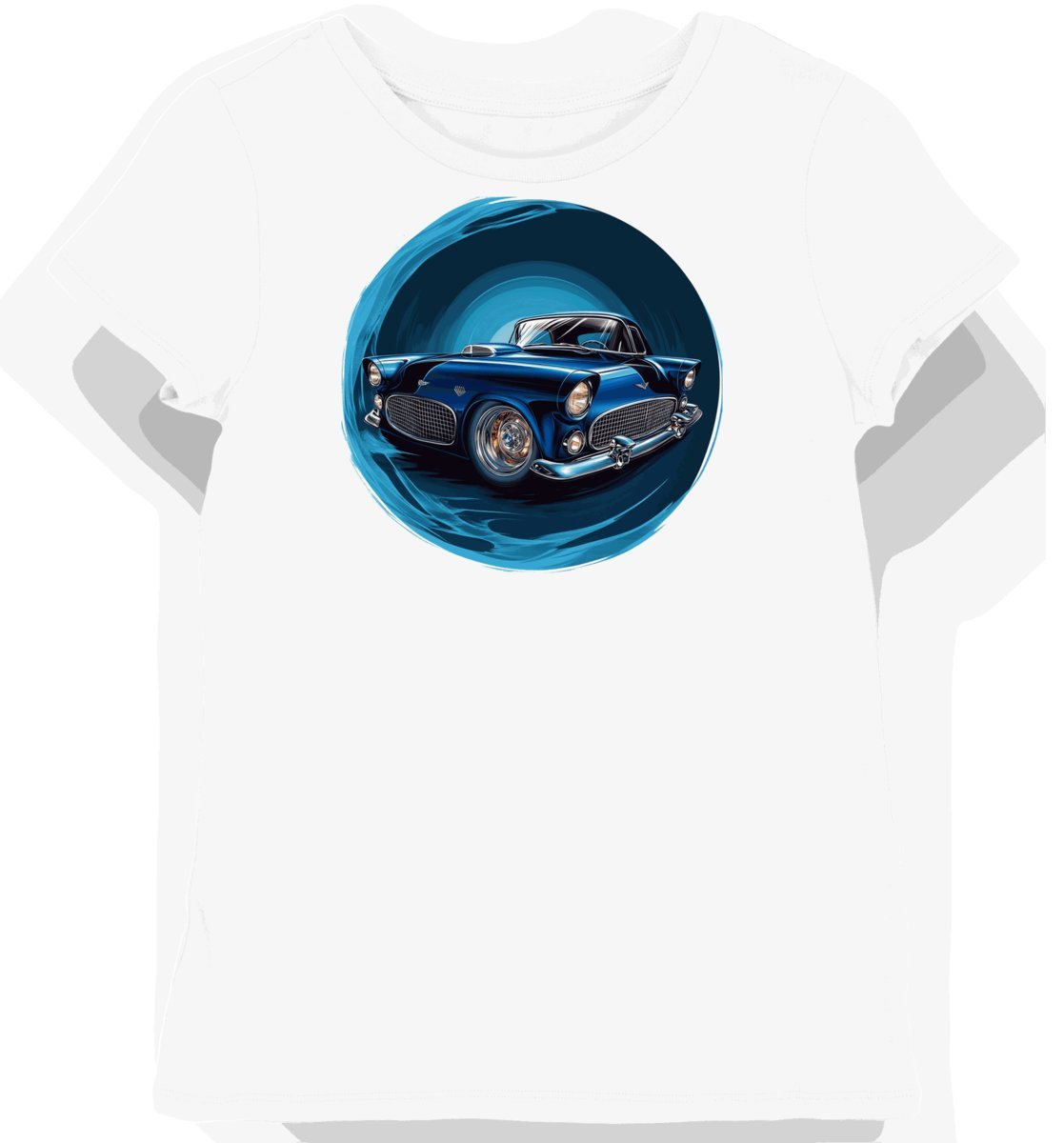 Koszulka damska biała z Klasycznym Motywem Forda Thunderbird XL