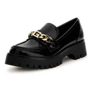 Damskie Buty GUESS ALMOSTY FLTALMELE14-BLACK – Czarny - Buty sportowe damskie - miniaturka - grafika 1