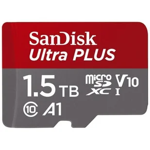 SANDISK Ultra Plus microSDXC 1.5TB + Adapter SDSQUAC-1T50-GN6MA - Karty pamięci - miniaturka - grafika 1