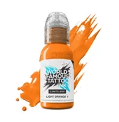 Wyposażenie studia tatuażu - Farba World Famous Limitless Tattoo Ink - Light Orange 1 30ml - miniaturka - grafika 1