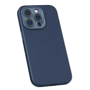 Zestaw ochronny Baseus Liquid Silica etui magnetyczne i szkło hartowane do iPhone 14 Pro Max (niebieski) - Etui i futerały do telefonów - miniaturka - grafika 5
