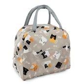 Akcesoria gastronomiczne - Alessio TORBA TERMICZNA ŚNIADANIOWA IZOLACYJNA do szkoły piknik LUNCH BOX - miniaturka - grafika 1