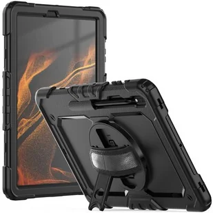 Etui na Galaxy Tab S7+ Plus/ S8+ Plus/S7 FE 12.4 TECH-PROTECT Solid360 Czarny - Etui do czytników e-book - miniaturka - grafika 1