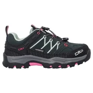 Buty dla chłopców - CMP Dziecięce buty trekkingowe Rigel Low WP 3Q13244, niebieskie (Lake-Gloss), 33 - miniaturka - grafika 1