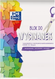 blok do wycinanek a4 kolorowy - Podobrazia, bloki, papiery - miniaturka - grafika 1