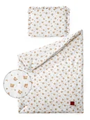 Pościel dla dzieci - Niemowlęca Pościel Muślinowa 120X90 Falbanka Teddy Bear - miniaturka - grafika 1