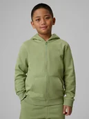 Bluzy dla chłopców - 4F Bluza dresowa regular z kapturem chłopięca - zielona 164 (13-14 lat) - miniaturka - grafika 1