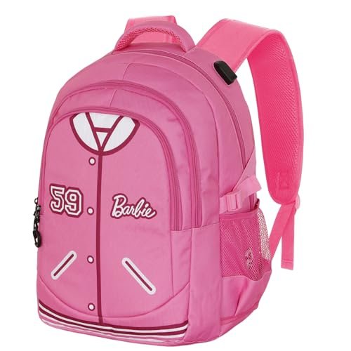 Barbie Varsity -Plecak Running PLUS, Różowy, 34 x 46 cm, Pojemność 32 L