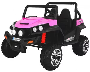 Auto na akumulator Grand Buggy 4x4 Różowy 2588 - Pojazdy elektryczne dla dzieci - miniaturka - grafika 1