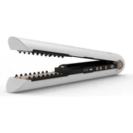 Prostownice i karbownice do włosów - Prostownica SKINVIBE Luna Miniwireless SV-003WH Biały 210 stopni - miniaturka - grafika 1