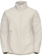 Kurtki damskie - Jack Wolfskin Kurtka polarowa "High Curl" w kolorze beżowym - miniaturka - grafika 1