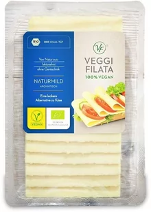 VEGGIE FILATA PRODUKT WEGAŃSKI A LA SER PLASTRY BIO 150 g - VEGGI FILATA - Sery - miniaturka - grafika 1