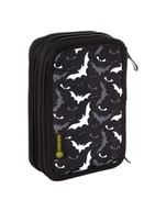 Piórniki - Piórnik potrójny Jumbo Astrabag Night Bats ASTRA - ASTRA papiernicze - miniaturka - grafika 1