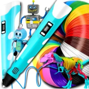 Długopis 3D Drukarka PEN dla Dzieci Zestaw Wkłady 100M - Długopisy 3D - miniaturka - grafika 1