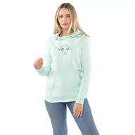 Bluzy damskie - DISNEY Damska bluza z kapturem Mickey Nice Day, pianka morska, rozmiar L - miniaturka - grafika 1