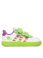 Buty dla dziewczynek - adidas Sneakersy Vl Court Buzz Cf I JQ4386 Biały - miniaturka - grafika 1