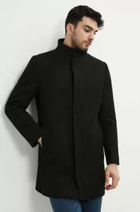 Medicine płaszcz męski kolor czarny przejściowy - Płaszcze męskie - miniaturka - grafika 1