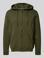 Koszulki męskie - Bluza rozpinana z detalem z logo model ‘Downton’ - miniaturka - grafika 1