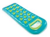 Materace dmuchane i koła do pływania - Materac plażowy z okienkiem, Intex, 188x71 cm, turkusowy - miniaturka - grafika 1