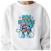 Bluzy dla dziewczynek - BLUZA DZIECIĘCA 67 SIX SEVEN VIRAL DLA CHŁOPCA DZIEWCZYNKI 110-116 - miniaturka - grafika 1