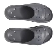 Klapki i japonki męskie - Klapki męskie UNDER ARMOUR M Locker V SL Szare Na basen siłownię - miniaturka - grafika 1