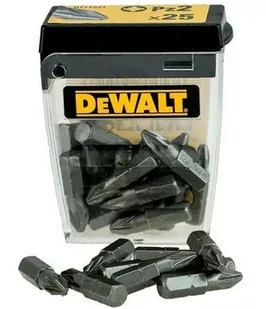 DeWalt Zestaw bitów DeWalt PZ2 25 szt. DT71521-QZ - Klucze i nasadki - miniaturka - grafika 4