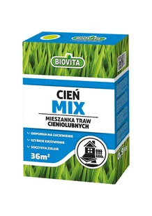 Mieszanka traw CIEŃMIX 0,9 kg Biovita - Nasiona i cebule - miniaturka - grafika 1