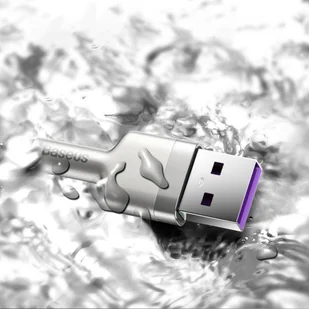 Baseus Cafule Metal Data kabel USB - USB Typ C 66W Quick Charge 1m czarny (CAKF000101) - Kable USB - miniaturka - grafika 27