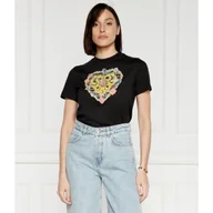Koszulki i topy damskie - Versace Jeans Couture T-shirt | Regular Fit - miniaturka - grafika 1