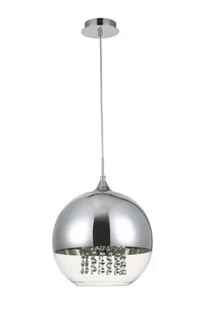 Fermi - okrągła lampa wisząca - 30 cm - Lampy sufitowe - miniaturka - grafika 1