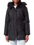 Płaszcze damskie - Bestseller A/S Damska parka zimowa ONLIRIS CC 2023 OTW płaszcz, czarny/szczegóły: Black FUR, XL, Black/Detail:BLACK FUR, XL - miniaturka - grafika 1