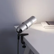 Lampy stojące - Lampa z klipsem LED Neo! aluminium naturalne - miniaturka - grafika 1