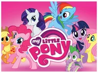 Ciasta i półprodukty do ciast - Dekoracyjny opłatek tortowy My Little Pony - A4 - miniaturka - grafika 1
