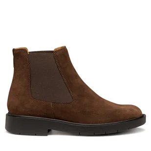 Sztyblety Geox D Spherica Ec1 D16QRC 00022 C6006 Brązowy - Botki damskie - miniaturka - grafika 1