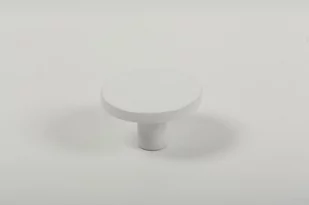 Gałka meblowa Como Metalowa biała - Klamki - miniaturka - grafika 1