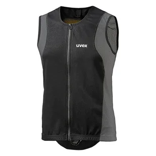 Uvex mężczyzn Back Connected Ski Protektor, szary, S 4490297204 - Sporty zimowe - akcesoria - miniaturka - grafika 1