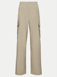 Alpha Industries Spodnie materiałowe 136025 Beżowy Wide Leg - Spodnie damskie - miniaturka - grafika 1