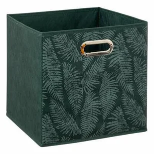 Pudełko do regału 31x31cm Herbier zielone - Pudła i pojemniki do przechowywania - miniaturka - grafika 1