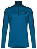 Swetry damskie - VAUDE Damski sweter Livigno Halfzip II - miniaturka - grafika 1
