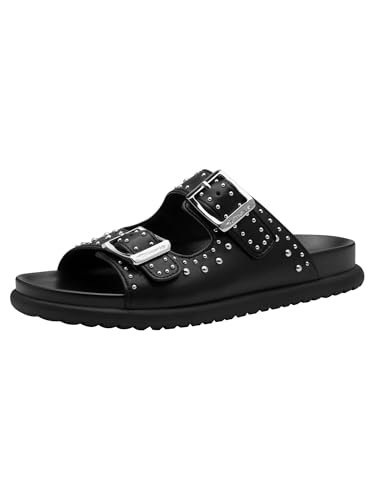 Tamaris Klapki damskie 1-27421-44, czarny, 39 EU