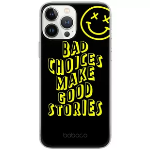Etui Babaco dedykowane do Huawei P30 Lite, wzór: Bad choices 002 Etui całkowicie zadrukowane, oryginalne i oficjalnie licencjonowane - Etui i futerały do telefonów - miniaturka - grafika 1