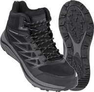Buty trekkingowe męskie - Buty trekkingowe męskie Hi-Tec HEWILA MID WP BLACK 41 - miniaturka - grafika 1