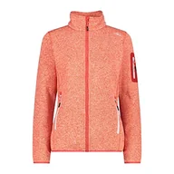 Kurtki damskie - CMP damska kurtka Knit-Tech Campari-biała, 44 - miniaturka - grafika 1