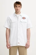 Koszule męskie - Dickies koszula męska kolor biały relaxed z kołnierzykiem klasycznym DK0A4XRRWHX1 - miniaturka - grafika 1