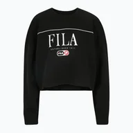 Bluzy damskie - Bluza damska FILA Lewistown Crew Sweat black - miniaturka - grafika 1