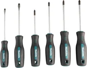 Śrubokręty - Makita E-13524 Atsuktuvų rinkinys 6 vnt, PH1x100, PH2x100, PZ1x80, PZ2x100, SL4.0x100, SL5.5x100, - miniaturka - grafika 1